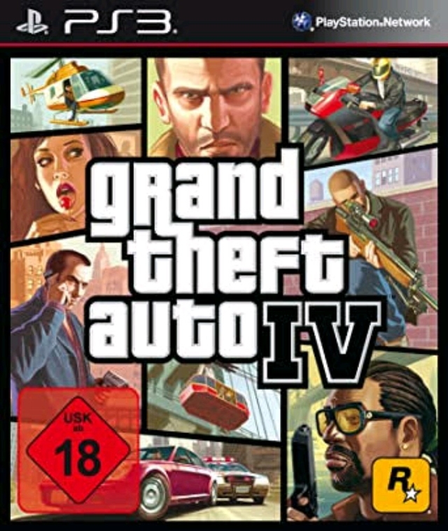 Grand Theft Auto IV GTA IV GTA 4 Jogos Ps3 PSN Digital Playstation 3