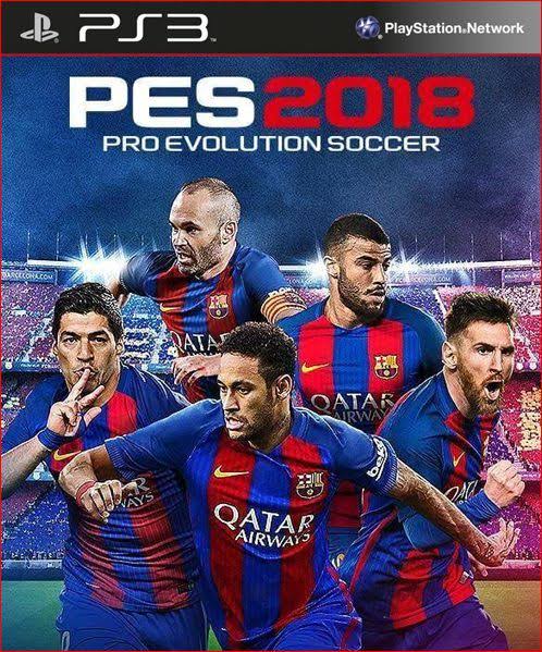 PES 2018 PRO EVOLUTION SOCCER + ATUALIZAÇÃO 2023 PS3 - LS Games