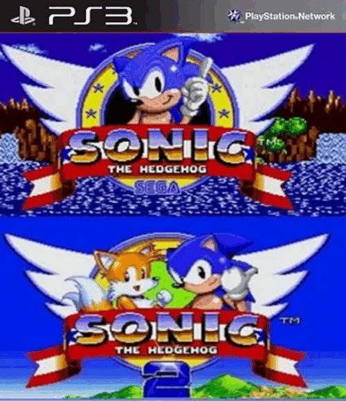 Sonic the Hedgehog 1 + Sonic the Hedgehog 2 PS3